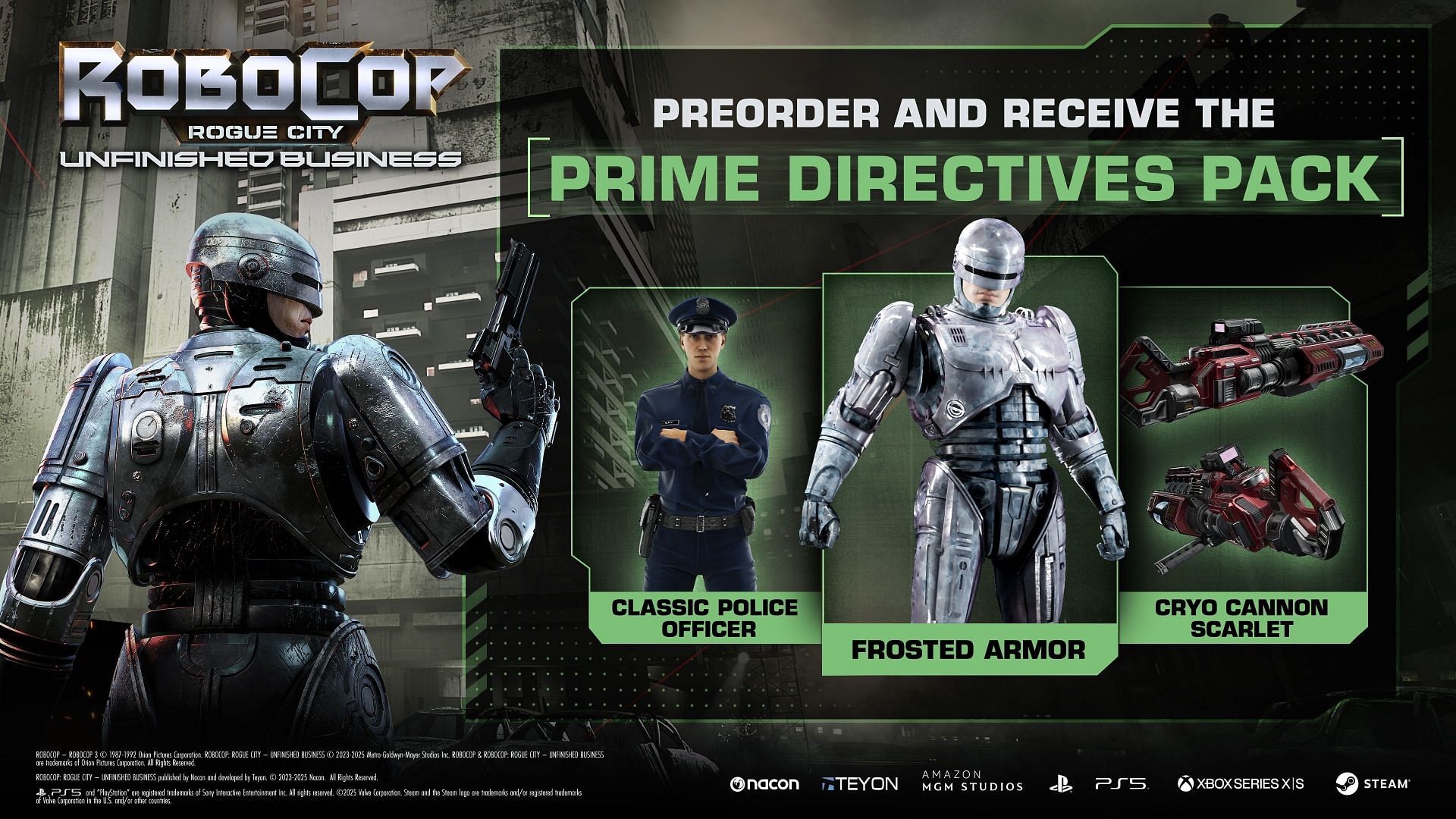 The Prime Directive's Pack (Image via Nacon)